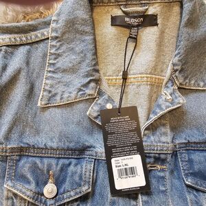 New with Tags! Hudson Denim Jacket L/SL